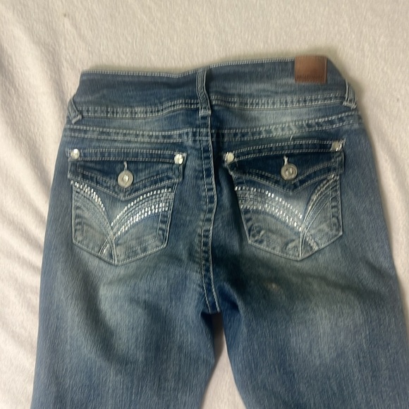 Wallflower Blue Boot Cut Jeans Classic Style - Picture 8 of 11